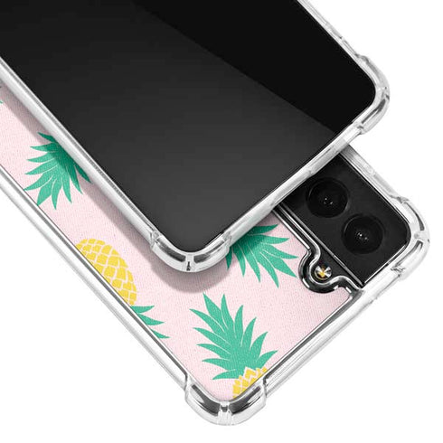 Summer Pineapples Galaxy S21 5G Clear Case