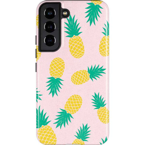 Summer Pineapples Galaxy S22 Pro Case