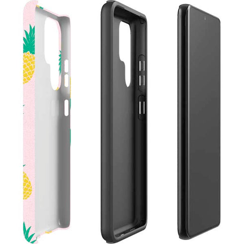 Summer Pineapples Galaxy S22 Ultra Pro Case