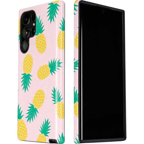 Summer Pineapples Galaxy S22 Ultra Pro Case
