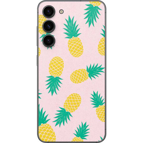 Summer Pineapples Galaxy S23 Plus Skin