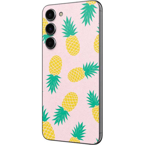 Summer Pineapples Galaxy S23 Plus Skin