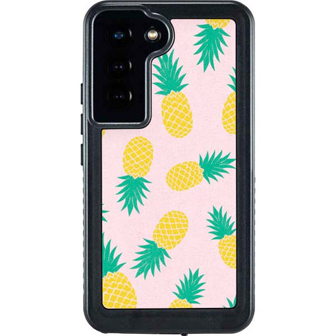 Summer Pineapples Galaxy S23 Waterproof Case