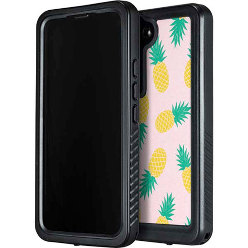 Summer Pineapples Galaxy S23 Waterproof Case