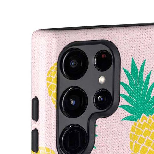 Summer Pineapples Galaxy S24 Ultra Impact Case