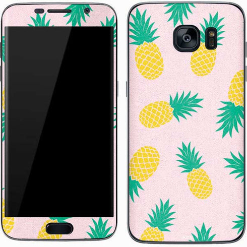 Summer Pineapples Galaxy S7 Skin