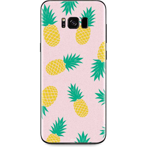 Summer Pineapples Galaxy S8 Plus Skin
