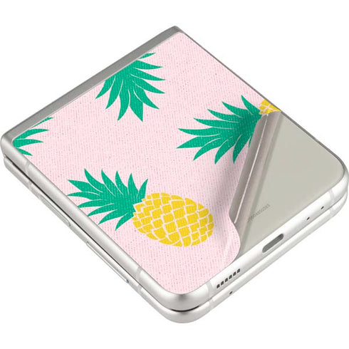 Summer Pineapples Galaxy Z Flip3 5G Skin