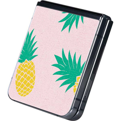 Summer Pineapples Galaxy Z Flip5 5G Skin