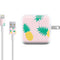 Summer Pineapples iPad Charger (10W USB) Skin