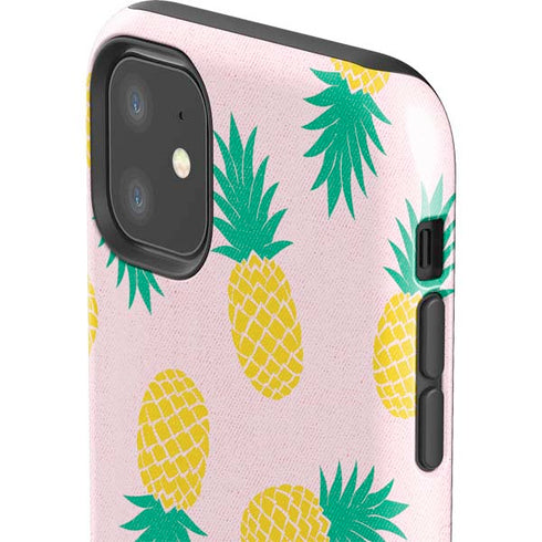 Summer Pineapples iPhone 11 Impact Case