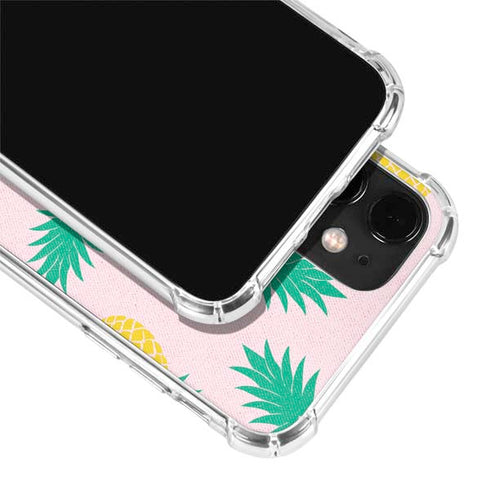 Summer Pineapples iPhone 12 Clear Case