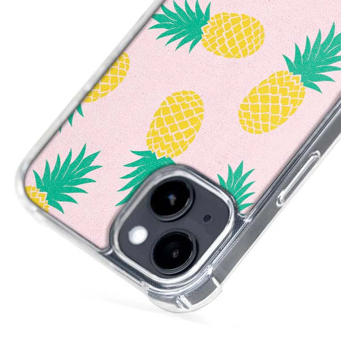 Summer Pineapples iPhone 15 MagSafe Case