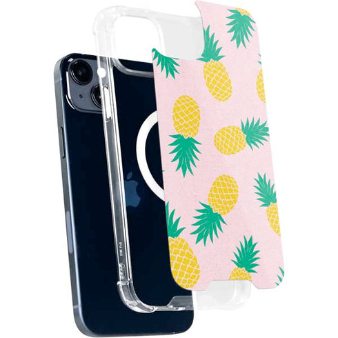 Summer Pineapples iPhone 14 Plus MagSafe Case