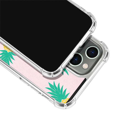Summer Pineapples iPhone 15 Pro Clear Case