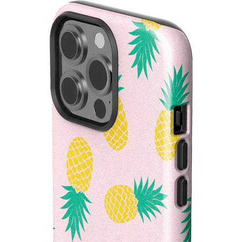 Summer Pineapples iPhone 15 Pro Impact Case