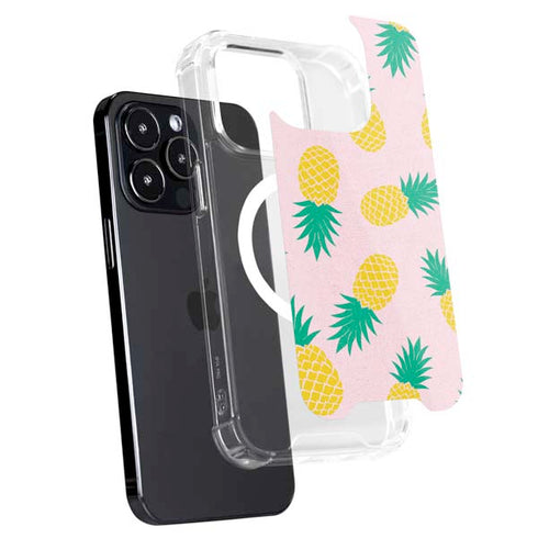 Summer Pineapples iPhone 14 Pro Max MagSafe Case