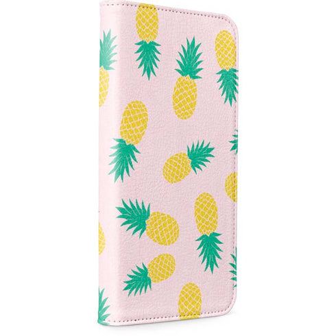 Summer Pineapples iPhone 15 Plus Folio Case