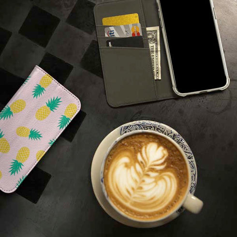 Summer Pineapples iPhone 15 Pro Folio Case