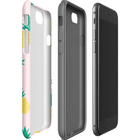 Summer Pineapples iPhone SE (2nd & 3rd Gen) Pro Case