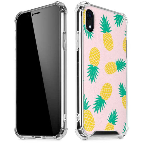 Summer Pineapples iPhone XR Clear Case