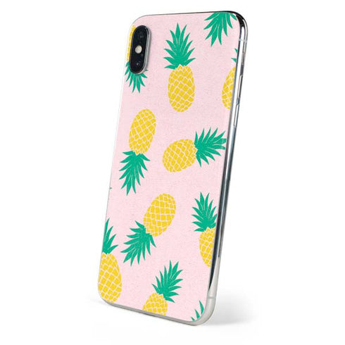 Summer Pineapples iPhone XS Skin