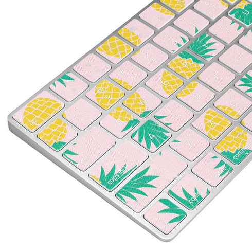 Summer Pineapples Magic Keyboard Skin