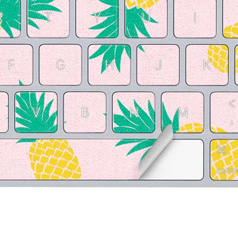 Summer Pineapples Magic Keyboard Skin