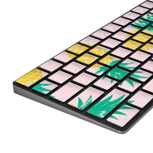Summer Pineapples Magic Keyboard with Numeric Keypad Skin