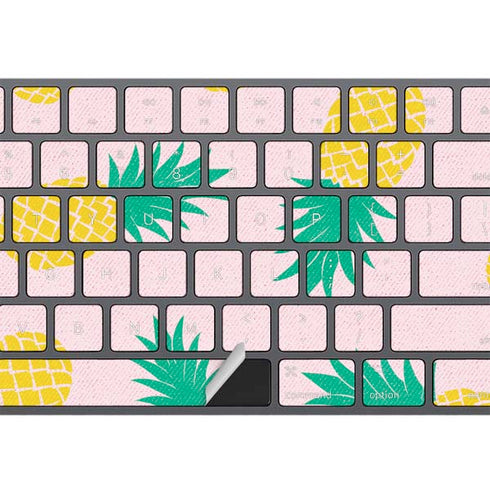 Summer Pineapples Magic Keyboard with Numeric Keypad Skin