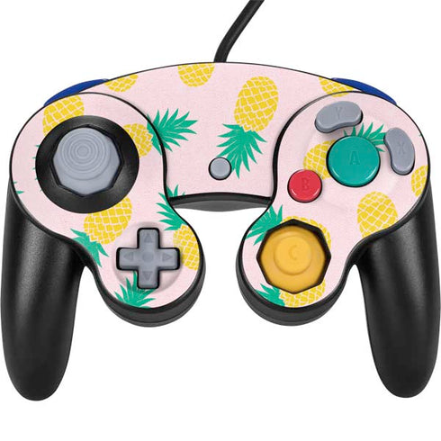 Summer Pineapples Nintendo GameCube Controller Skin
