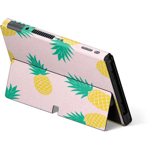 Summer Pineapples Nintendo Switch OLED (2021) Skin