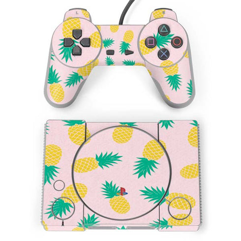 Summer Pineapples PlayStation Classic Bundle Skin