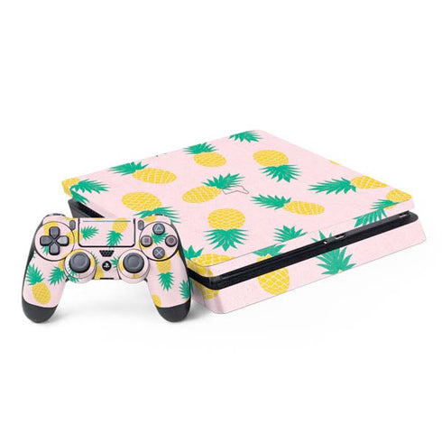 Summer Pineapples PS4 Slim Bundle Skin