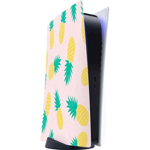 Summer Pineapples PS5 Digital Edition Console Skin