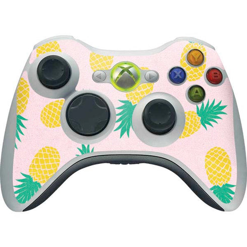 Summer Pineapples Xbox 360 Wireless Controller Skin