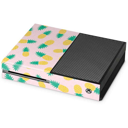 Summer Pineapples Xbox One Console Skin