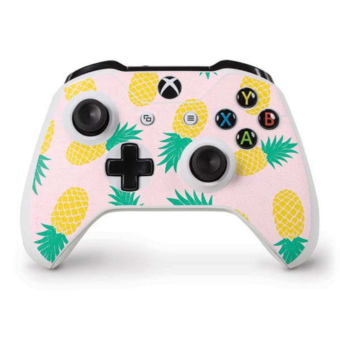 Summer Pineapples Xbox One S Controller Skin