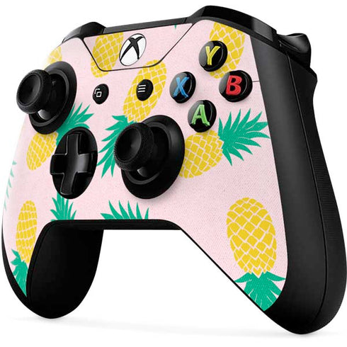 Summer Pineapples Xbox One X Controller Skin