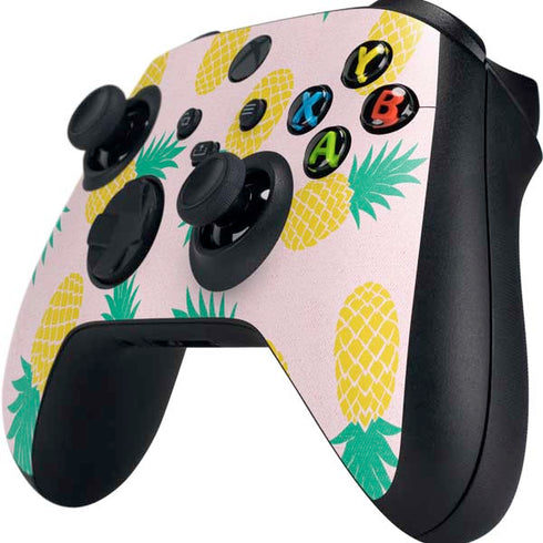 Summer Pineapples Xbox Series X Controller Skin