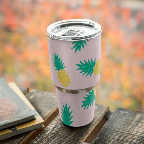 Summer Pineapples Yeti 30oz Rambler Tumbler Skin