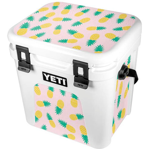 Summer Pineapples YETI Roadie 24 Hard Cooler Skin