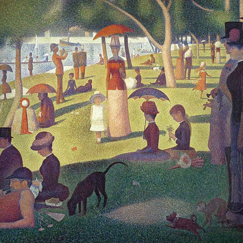 Georges Seurat Sunday Afternoon on the Island of La Grande Jatte Dell Alienware Skin