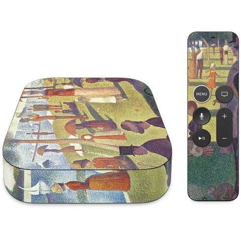 Georges Seurat Sunday Afternoon on the Island of La Grande Jatte Apple TV Skin