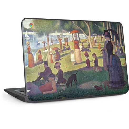 Georges Seurat Sunday Afternoon on the Island of La Grande Jatte HP Chromebook Skin