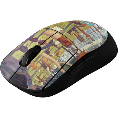 Georges Seurat Sunday Afternoon on the Island of La Grande Jatte G Pro Wireless Gaming Mouse Skin