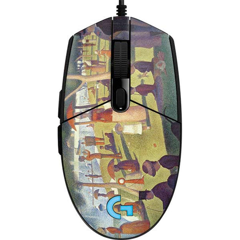 Georges Seurat Sunday Afternoon on the Island of La Grande Jatte G203 Prodigy RGB Wired Gaming Mouse Skin