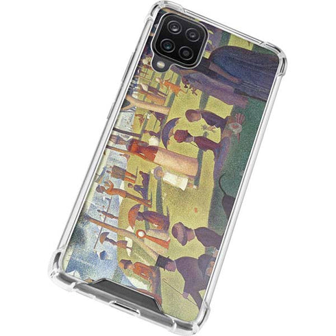 Georges Seurat Sunday Afternoon on the Island of La Grande Jatte Galaxy A12 Clear Case
