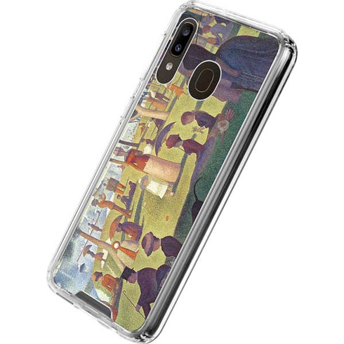 Georges Seurat Sunday Afternoon on the Island of La Grande Jatte Galaxy A30 Clear Case