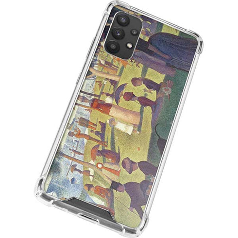 Georges Seurat Sunday Afternoon on the Island of La Grande Jatte Galaxy A32 5G Clear Case